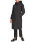 Women's Stretch Hooded Maxi Puffer Coat