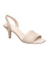 ფოტო #1 პროდუქტის H Halston Women's Slingback Kitten-Heel Sandal