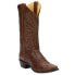 Фото #2 товара Justin Boots Buck 13" Round Toe Cowboy Mens Brown Casual Boots 1560