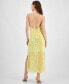 ფოტო #2 პროდუქტის Women's Sequin Sleeveless Maxi Sheath Dress