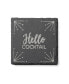 4 X 4" Slate Coasters Square Set, 4 Piece