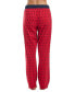 Фото #2 товара Women's Knit Drawstring-Waist Pajama Pants