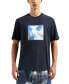 ფოტო #1 პროდუქტის Men's Short Sleeve Cotton Jersey Box Logo T-Shirt