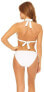 Bleu Rod Beattie 258594 Women Kore String Tie Side Hipster Bottoms White Size 10