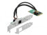 Delock 95266 - Mini PCI Express - RJ-45 - Full-height / Half-length
