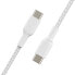 Belkin CAB004BT1MWH - 1 m - USB C - USB C - White