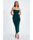 ფოტო #1 პროდუქტის Women's Scuba Bow Maxi Dress