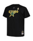 Фото #3 товара Men's Mike Modano Black Dallas Stars Big and Tall Name and Number T-shirt