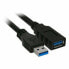 Фото #2 товара Кабель USB 3.0 A — USB A NANOCABLE 10.01.0902BK 2 m Чёрный