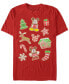 Фото #1 товара Men's Gingerbread Mouses Short Sleeve T-Shirt