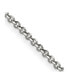 Stainless Steel 3.2mm Rolo Chain Necklace