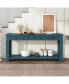 Console Table/Sofa Table With Storage Drawers And Bottom Shelf For Entryway Hallway