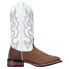 Фото #1 товара Laredo Mesquite Square Toe Cowboy Womens Brown Dress Boots 5621