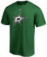 Men's Tyler Seguin Kelly Green Dallas Stars Team Authentic Stack Name and Number T-shirt