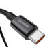 Kabel przewód Superior USB-C - USB-C szybkie ładowanie 100W 5A 2m - czarny