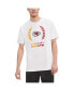 Фото #3 товара Men's White Kansas City Chiefs Miles T-shirt