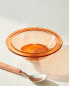 Children’s transparent bowl Оранжевый, 16.5 x 4 x 16.5 cm - фото #1