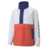 Фото #1 товара Puma Mmq Stb Lightweight Pop Over Jacket Mens Orange Casual Athletic Outerwear 5