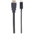 Фото #7 товара Manhattan USB-C to HDMI Cable - 4K@30Hz - 2m - Black - Male to Male - Three Year Warranty - Polybag - 2 m - USB Type-C - HDMI Type A (Standard) - Male - Male - Straight