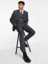 Фото #4 товара ASOS DESIGN slim suit jacket in charcoal
