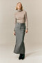 Фото #1 товара Wool-blend Pencil Skirt