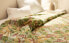 Leaf print duvet cover