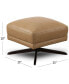 Фото #4 товара CLOSEOUT! Jarence 36" Leather Ottoman, Created for Macy's