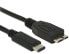 Delock 0.5m USB3.1 C - MicroUSB3.1 B - 0.5 m - USB C - Micro-USB B - USB 3.2 Gen 2 (3.1 Gen 2) - Male/Male - Black