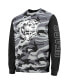 Фото #3 товара Men's Black Chicago Bears Camo Long Sleeve T-shirt