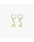 Sanctuary Project by Dainty Snake Huggies Earrings Gold