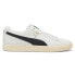 Фото #1 товара Puma Clyde Hairy Suede Lace Up Mens Grey Sneakers Casual Shoes 39311501