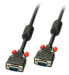 Фото #6 товара Lindy VGA Cable M/M - black 2m - 2 m - VGA (D-Sub) - VGA (D-Sub) - Male - Male - Black