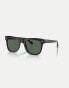 Фото #3 товара Vogue eyewear square sunglasses with green lens in black