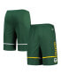 Фото #1 товара Men's Green Green Bay Packers Combine Authentic Rusher Training Shorts