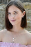 Фото #3 товара Серьги из красивого жемчуга и кристаллов JwL Luxury Pearls JL0430