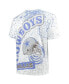 Men's White Dallas Cowboys Big and Tall Allover Print T-shirt