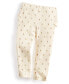 Фото #1 товара Baby Girls Felicity Field Floral-Print Ribbed Ruffled-Back Leggings, Created for Macy's