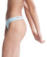 Фото #4 товара Women's Modern Logo Low-Rise Thong Underwear QD5043