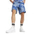 Фото #1 товара Puma Essential Palm Resort Graphic Woven 8 Inch Shorts Mens Blue Casual Athletic