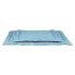 TRIXIE Samoa Classic Travel Blanket Ice Blue / Grey, 85 x 70 cm - фото #2