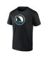 Фото #2 товара Men's San Jose Sharks Alternate Logo T-Shirt