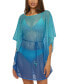 ფოტო #1 პროდუქტის Women's Sun Opal Ombré Crochet Cover-Up Caftan