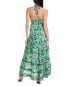 Фото #2 товара Ro’S Garden Juana Maxi Dress Women's Green M