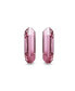 ფოტო #2 პროდუქტის Green or Pink, Aluminum Lucent Mini Hoop Earrings