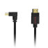 Фото #3 товара Ssupd Meshroom HDMI 2.1 Kabel - 90 Grad gewinkelt, 8K, 2m, schwarz