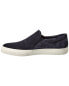 Фото #2 товара Vince Farran-B Suede Slip-On Sneaker Men's Blue 11