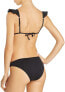 Eberjey Women's 246037 So Solid Annia Bikini Bottom Swimwear Black Size M