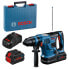 Фото #1 товара Bosch Akku-Bohrhammer BITURBO GBH 18V-34 CF mit 2x 8,0 Ah ProCore Akkus + Lader + Expert Bohrer 12mm