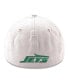 Фото #2 товара Men's White New York Jets Flight 39THIRTY Flex Hat