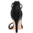Nina Volanda Rhinestone Evening Womens Black Dress Sandals VOLANDA-BLK